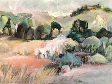 Sue Meredith, My Purlieu Again, Acrylic on canvas