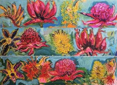 Rachel Carroll, Oriental lilies