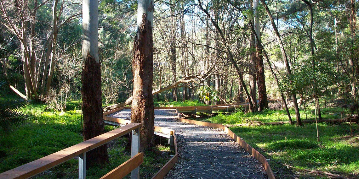 Little Blue Gum Creek - wheel chair track