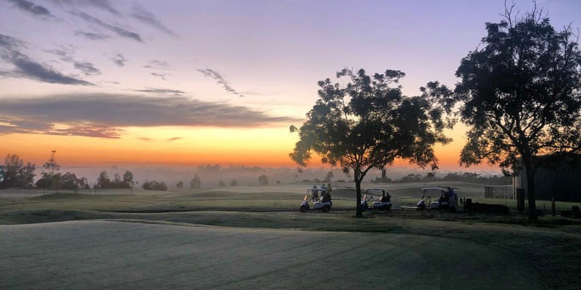 Twilight at North Turramurra Golf Course