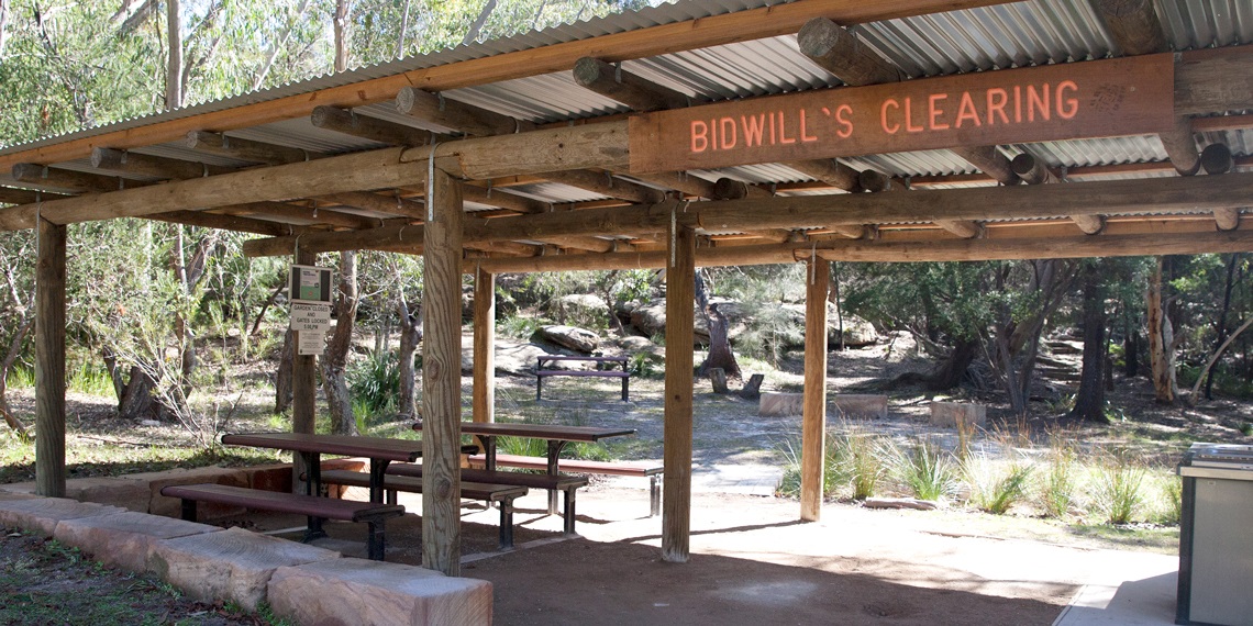 bidwills clearing picnic area