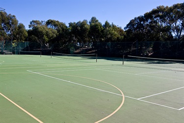 Canoon Road Recreation Area tennis courts