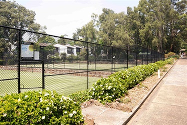 Gordon Recreation Ground tennis courts access