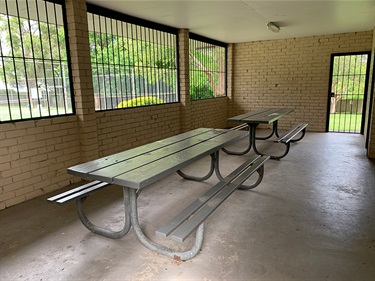 Kendall Village Green tennis shelter