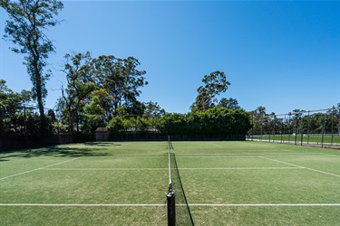 Killara Park tennis courts synthetic grass court