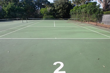 Loyal Henry Park tennis courts acrylic hard court 2