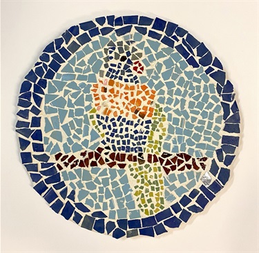 Susan Wade Bird Watching mosaic