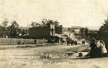 Empire Day Procession, Gordon 1907