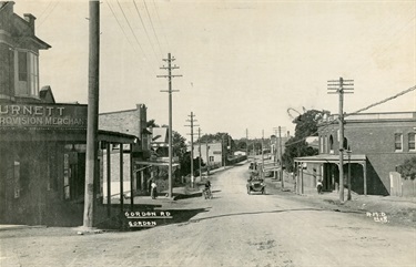 Gordon Rd, Gordon ca.1924