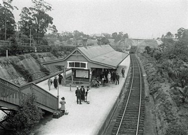 Killara Railway Station 1924 SLNSW Collection