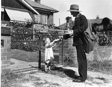 Postman, Roseville 1936