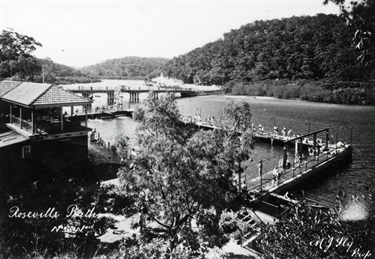Roseville Baths ca.1930