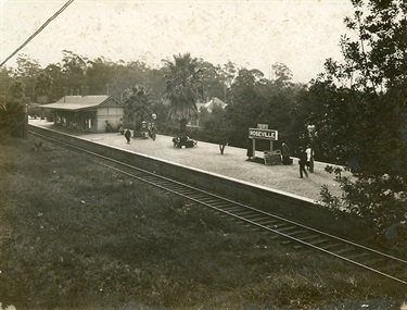 Roseville Railway Station ca.1917