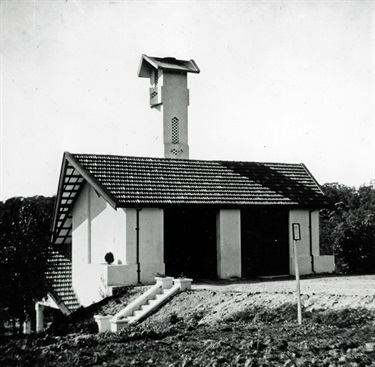 Garbage Destructor, West Pymble.  Designed by Walter Burley Griffin, built 1929.