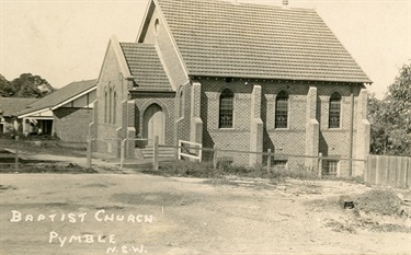 Baptist Church, Pymble ca.1930