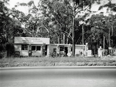 Showground Service Station ca.1960  Photographer Herbert Walker