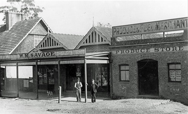 W.M. Savage general store ca.1910