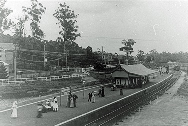 Wahroonga Station 1909 SLNSW Collection