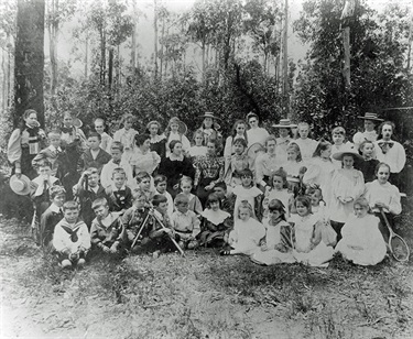 Children's party, Wahroonga 1898