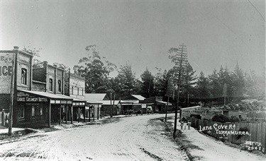 Lane Cove Rd, Turramurra ca.1930  Photographer Charles Kerry  SLNSW Collection