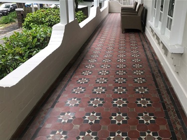 Verandah tile repair