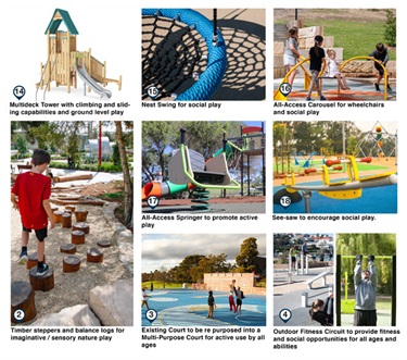 Play & fitness equipment