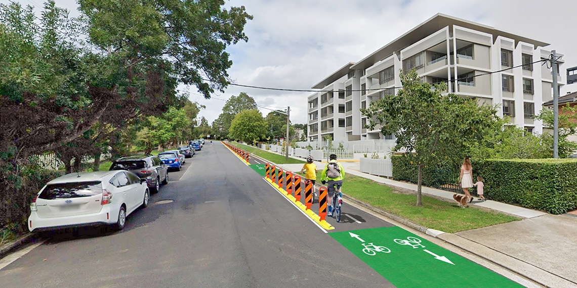 Gilroy Road shared spaces