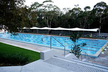 outdoor swimming pool