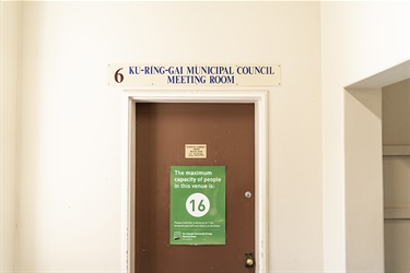 Ku-ring-gai Community Groups Meeting Room entry