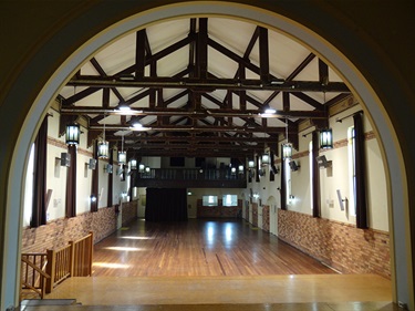 Ku-ring-gai Town Hall view from stage