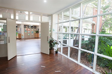 West Lindfield Community Hall entry