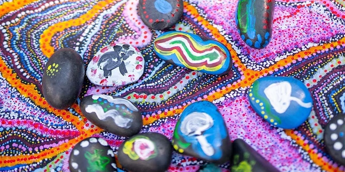 Koori Kinnections Stone Art Workshop