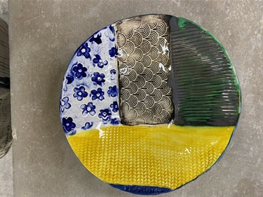 Karuna Maharaj, Embossed bowl