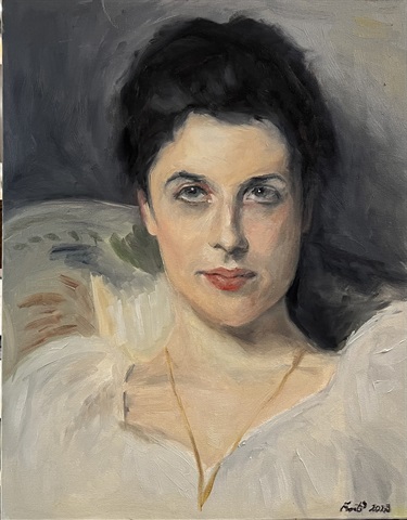 Peter Frost, Portrait Study of Lady Agnew