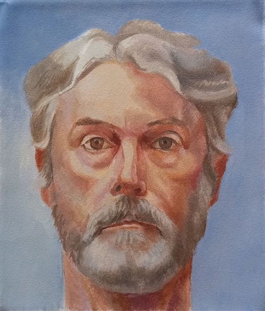 Brandt Lewis, Self Portrait Reversed