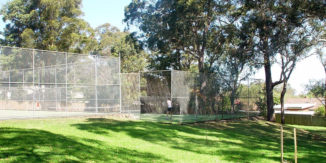 Hamilton Park tennis courts