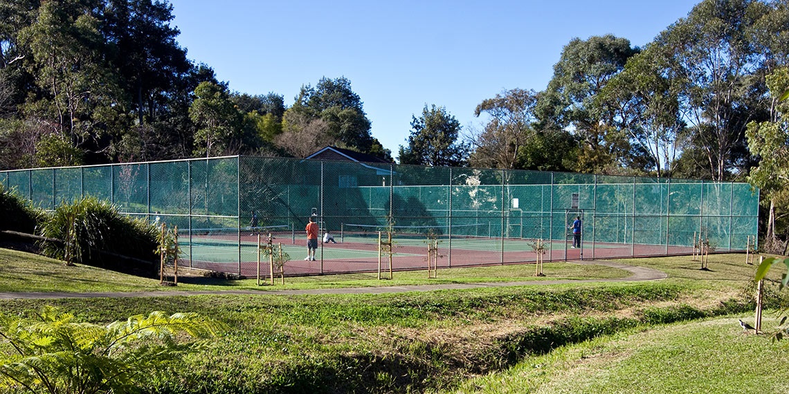 Kent Oval tennis courts