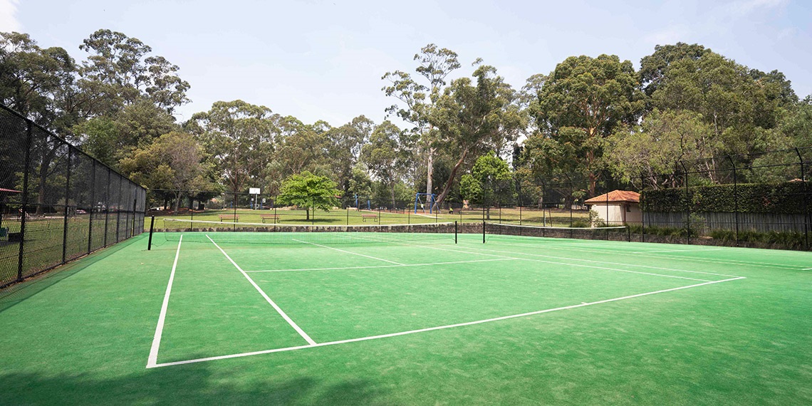 Ku-ring-gai tennis court