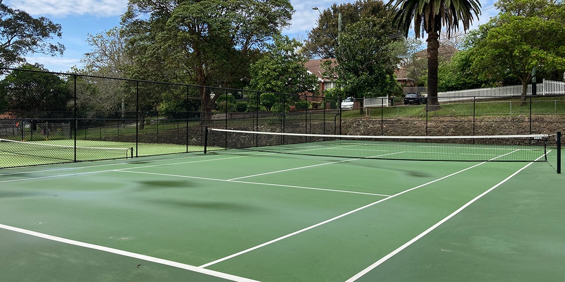 Robert Pymble Park tennis courts