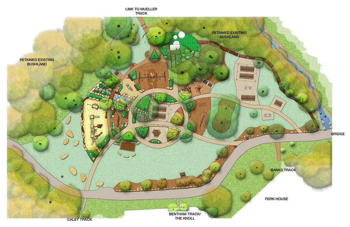 WFG nature play space playground plans