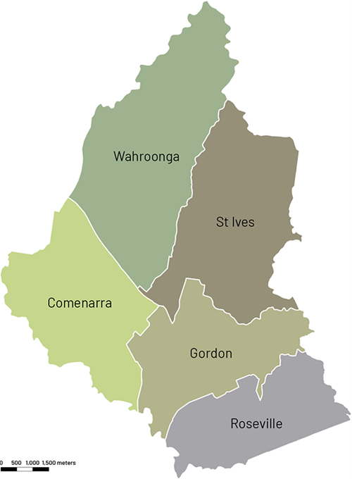 Ward map