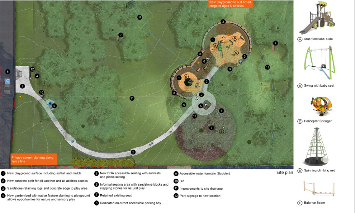 Eldinhope Green concept plan