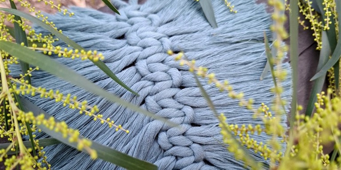 Making Magical Macrame Gumleaves